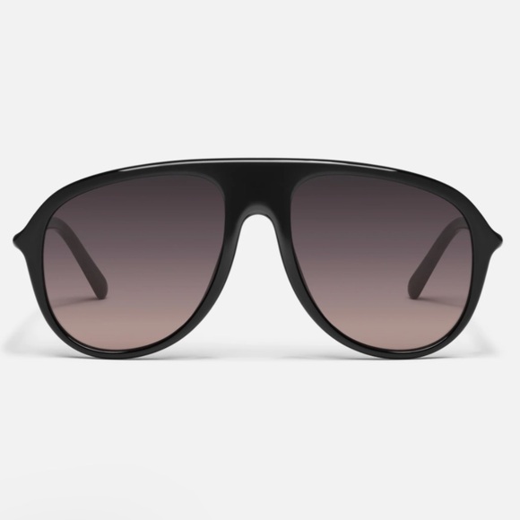 Quay Australia Sunglasses "Chart Topper" black/smoke - Picture 1 of 5
